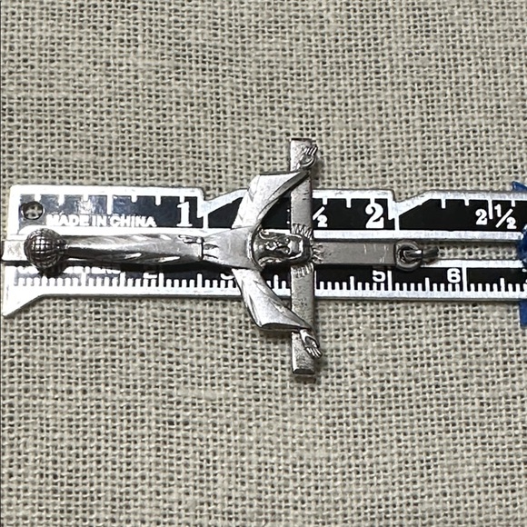 🧡 Sterling Silver Cross Pendant 🧡 - Picture 8 of 8